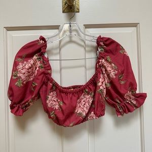 Agua Bendita crop top